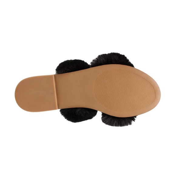 Steve Madden Faux Fur Slippers - Picture 8 of 8